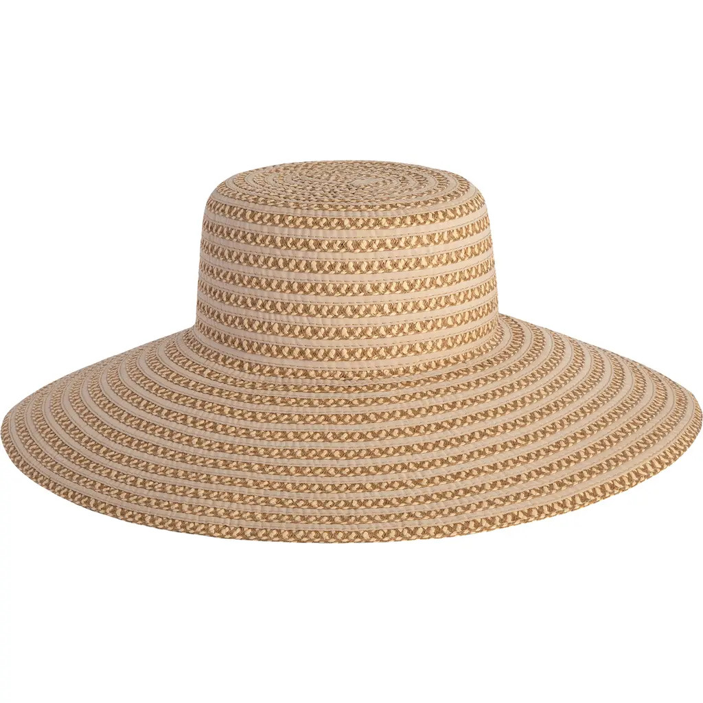 Eric Javits Margot Packable Straw Hat in Peanut at Nordstrom Rack | Nordstrom Rack