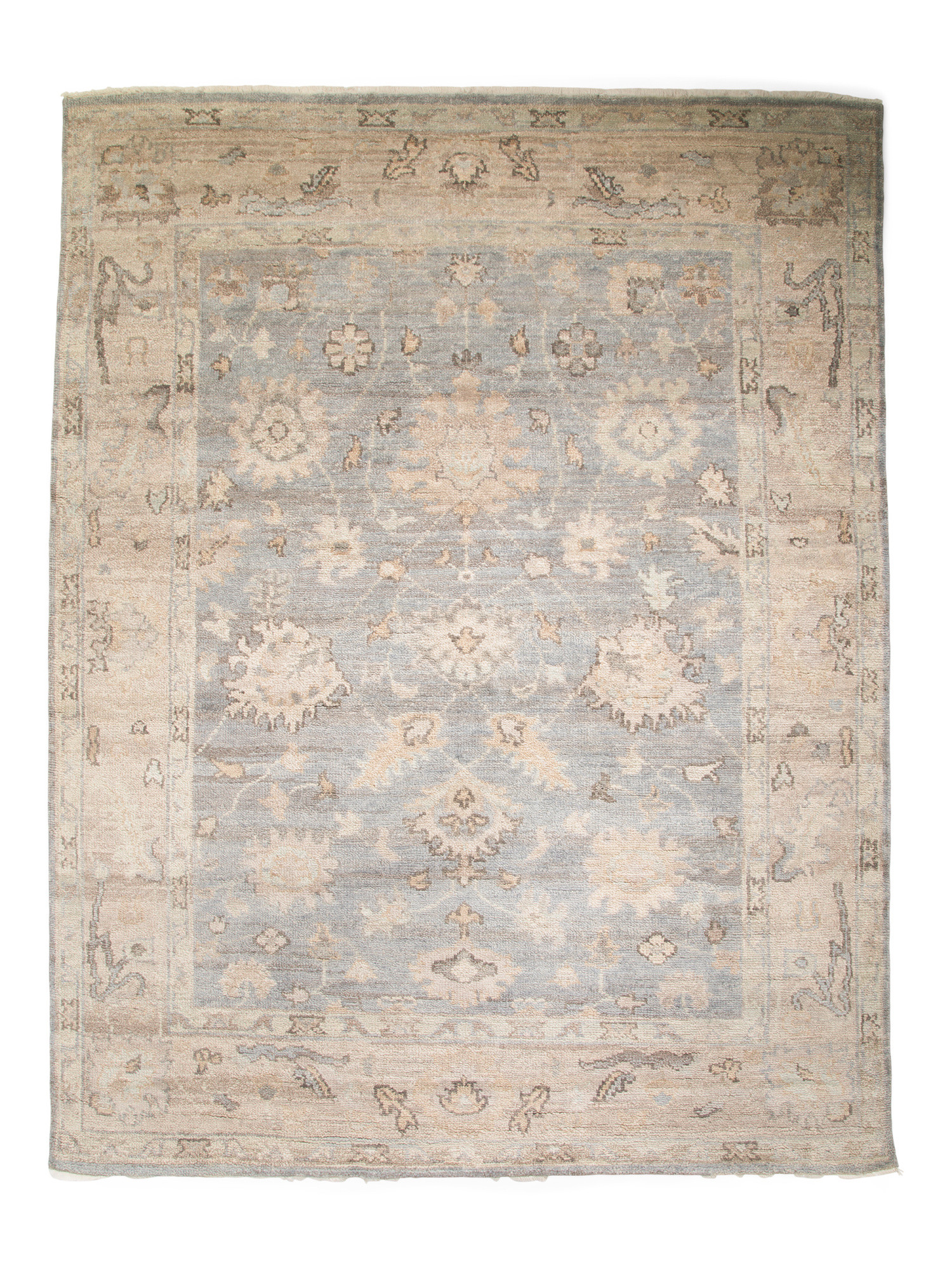 8x10 Wool Blend Shirin Leif Hand Knotted Area Rug | TJ Maxx