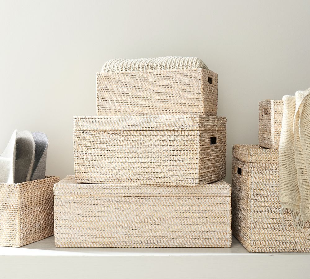 Tava Handwoven Basket Collection | Pottery Barn (US)