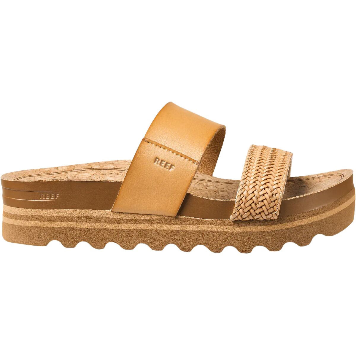 Reef Cushion Vista Hi Sandal - Women's Natural Braid, 7.5 | Backcountry