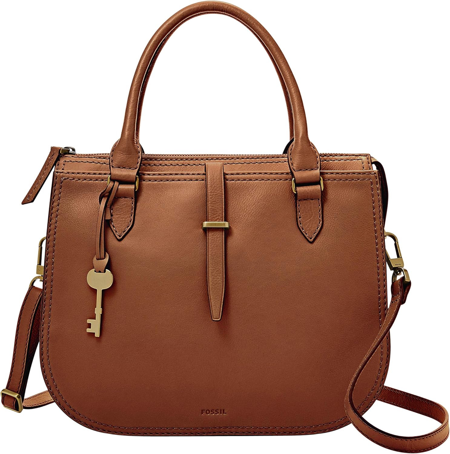 Fossil Women's Ryder Leather Satchel Purse Handbag | Amazon (US)