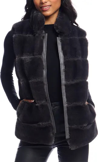 Posh Faux Fur Puffer Vest | Nordstrom