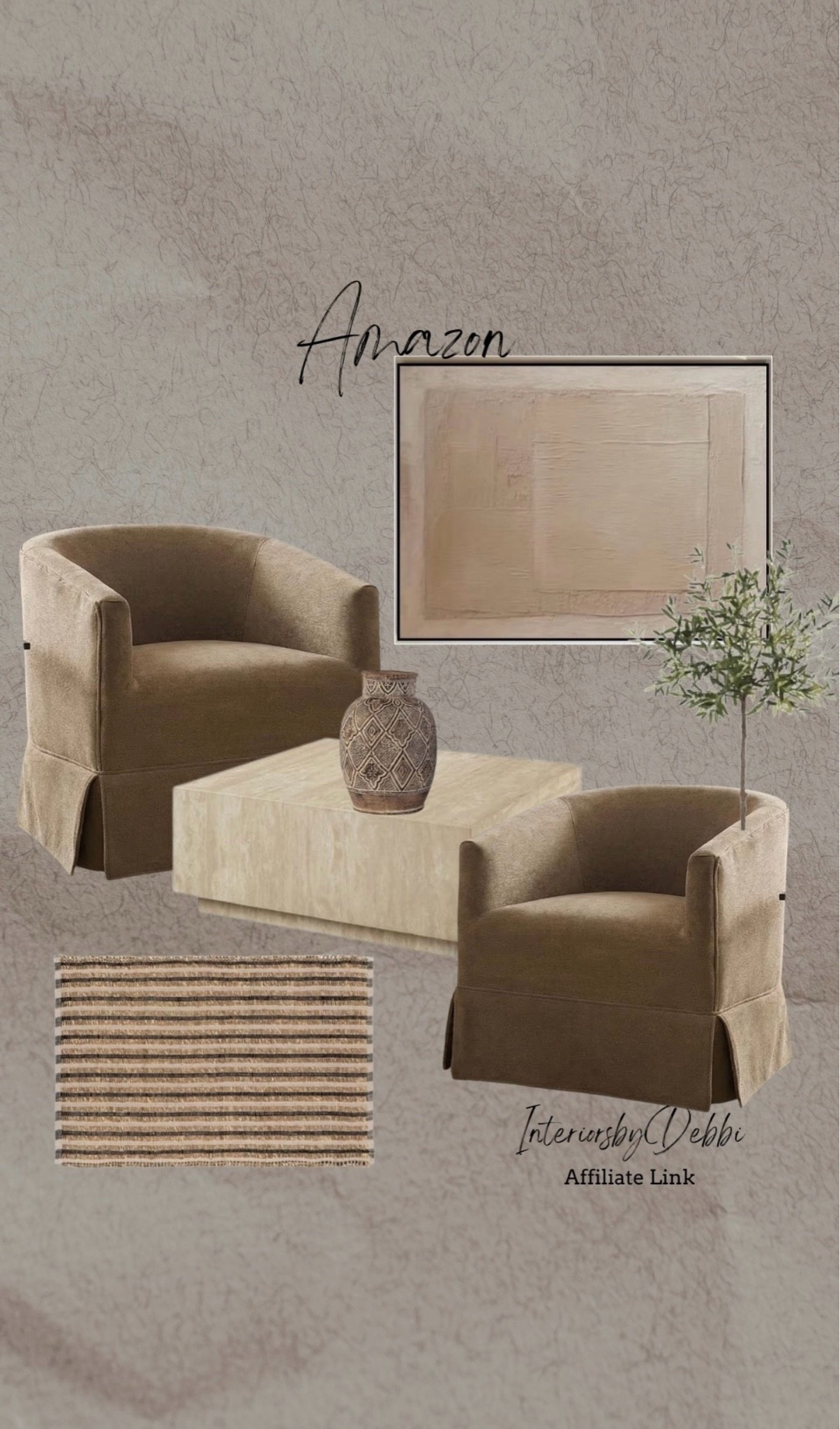 Amazon Finds
Accent chairs, coffee table, framed art, ￼ transitional home, modern decor, amazon find, amazon home, target home decor, mcgee and co, studio mcgee, amazon must have, pottery. barn, Walmart finds, affordable decor, home styling, budget friendly, accessories, neutral decor, home finds, buy new arrival, coming soon, sale alert, high end look for less, Amazon favorites, Target finds, cozy, modern, earthy, transitional, luxe, romantic, home decor, budget friendly decor #amazonhome

#LTKSeasonal #LTKHome