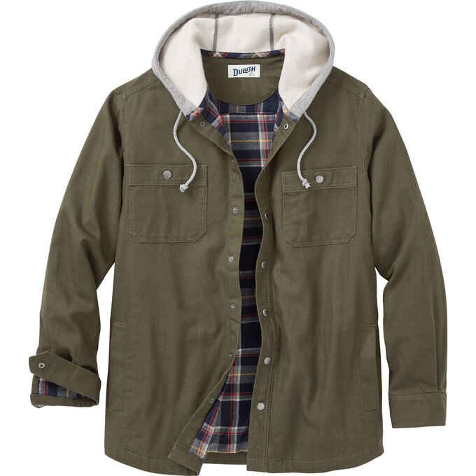 Men's Fire Hose Standard Fit Hooded Limber Jac | Duluth Trading Company