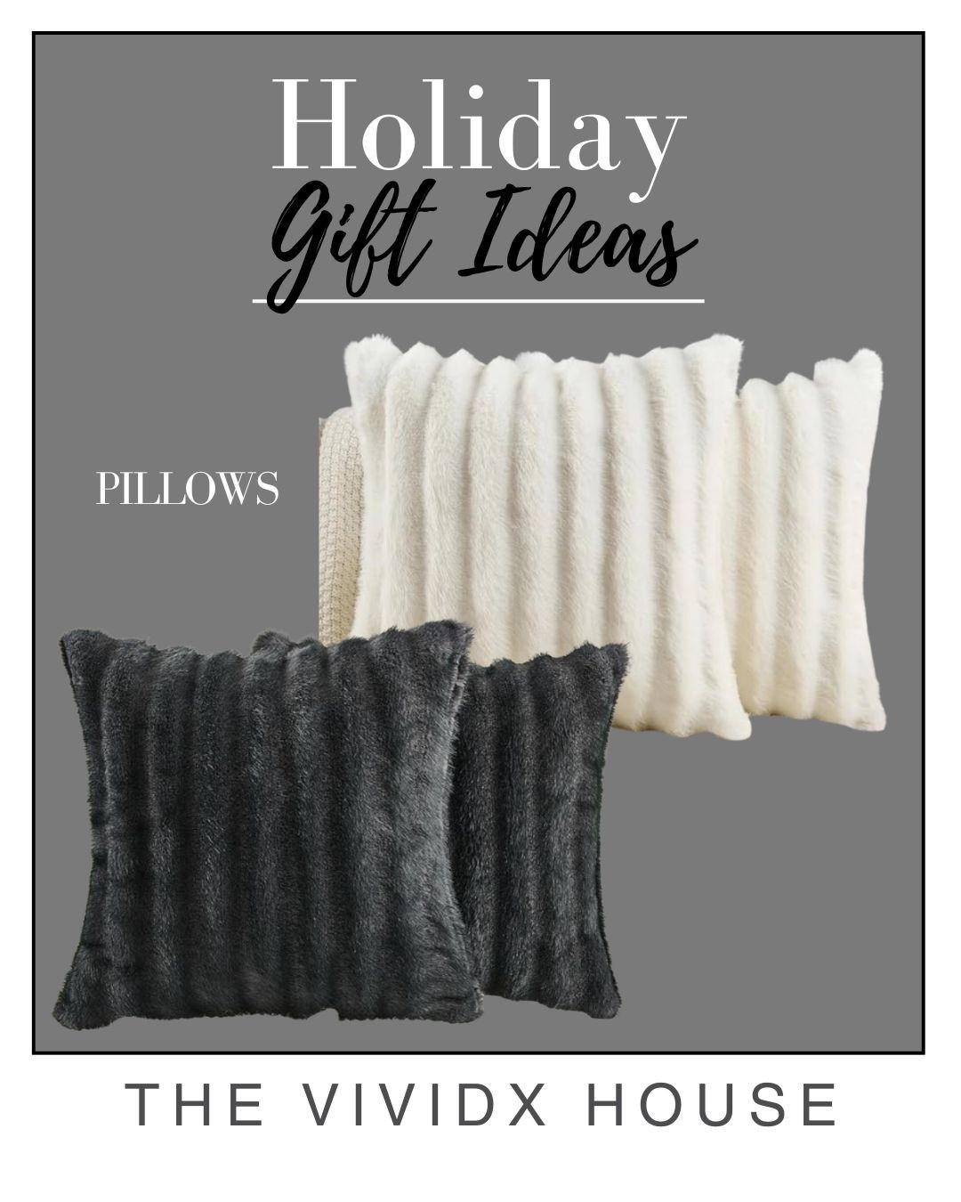 Cozy pillows to elevate your space. 

#giftguide #holidaygifts 

#LTKHome #LTKGiftGuide #LTKHoliday