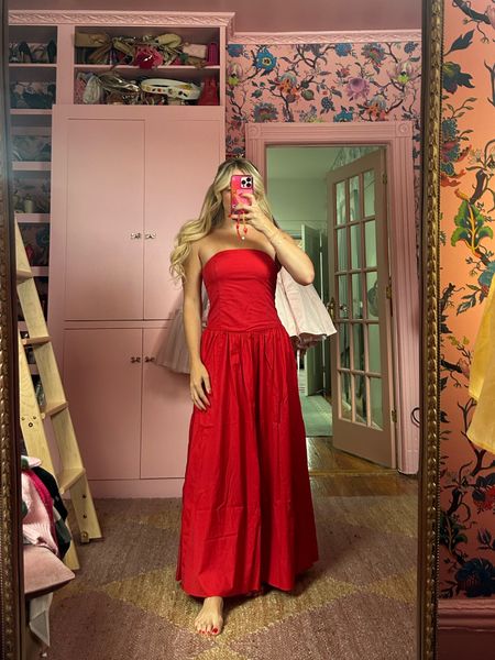 Abercrombie & Fitch Annual Dress Fest Sale! 6/7-6/10 ONLY. 20% off all dresses AND use code DRESSFEST for a stackable additional 15% off! Truly the best sale of the year ❤️

Strapless drop waist maxi dress in Red wearing size XS petite

#LTKSaleAlert #LTKStyleTip #LTKSeasonal