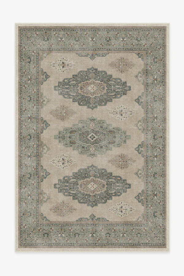 Maxine Natural Sage Tufted Rug | Ruggable | Ruggable