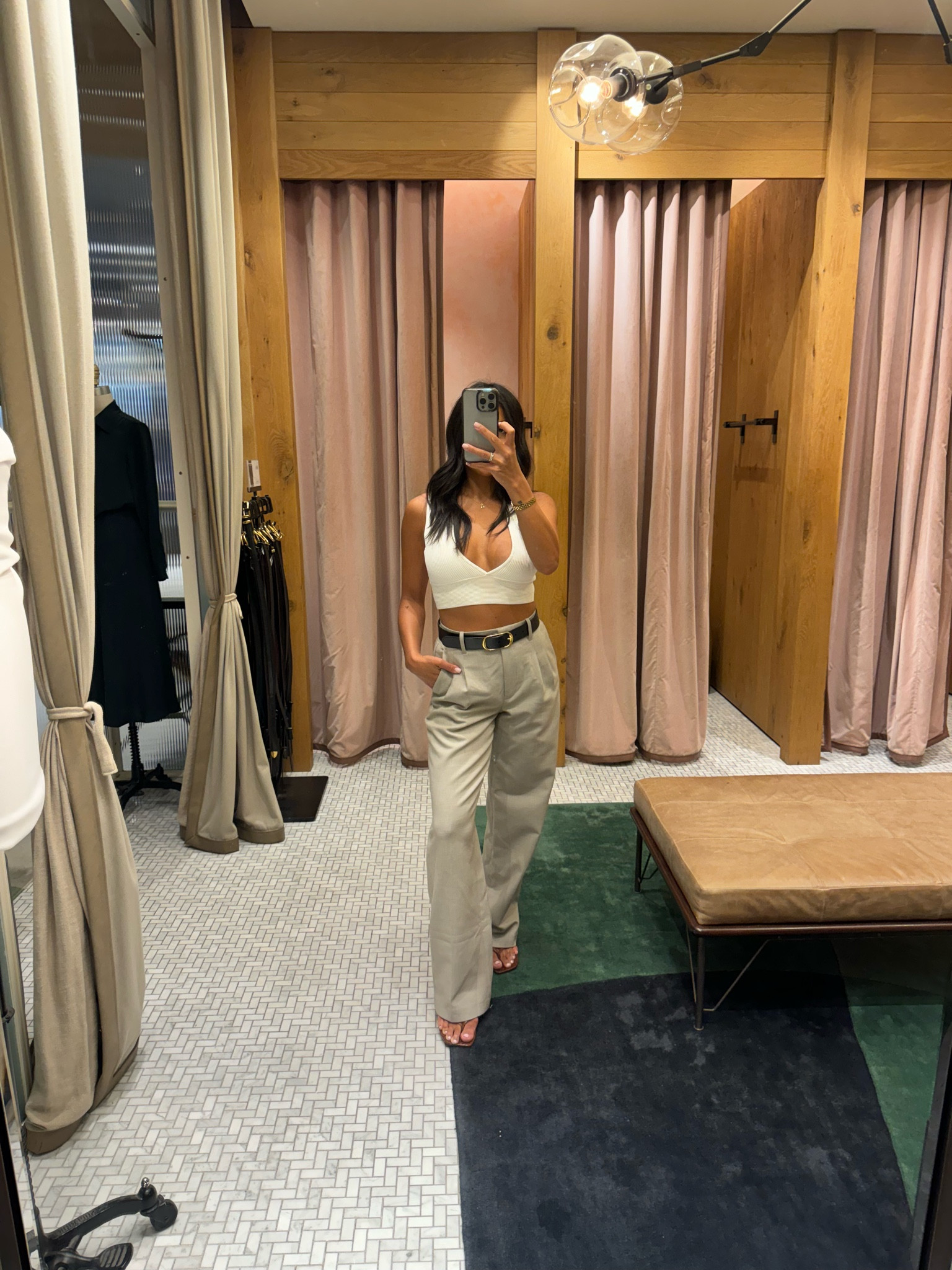 Aritzia effortless pant + New HALO belt 

#LTKWorkwear #LTKStyleTip