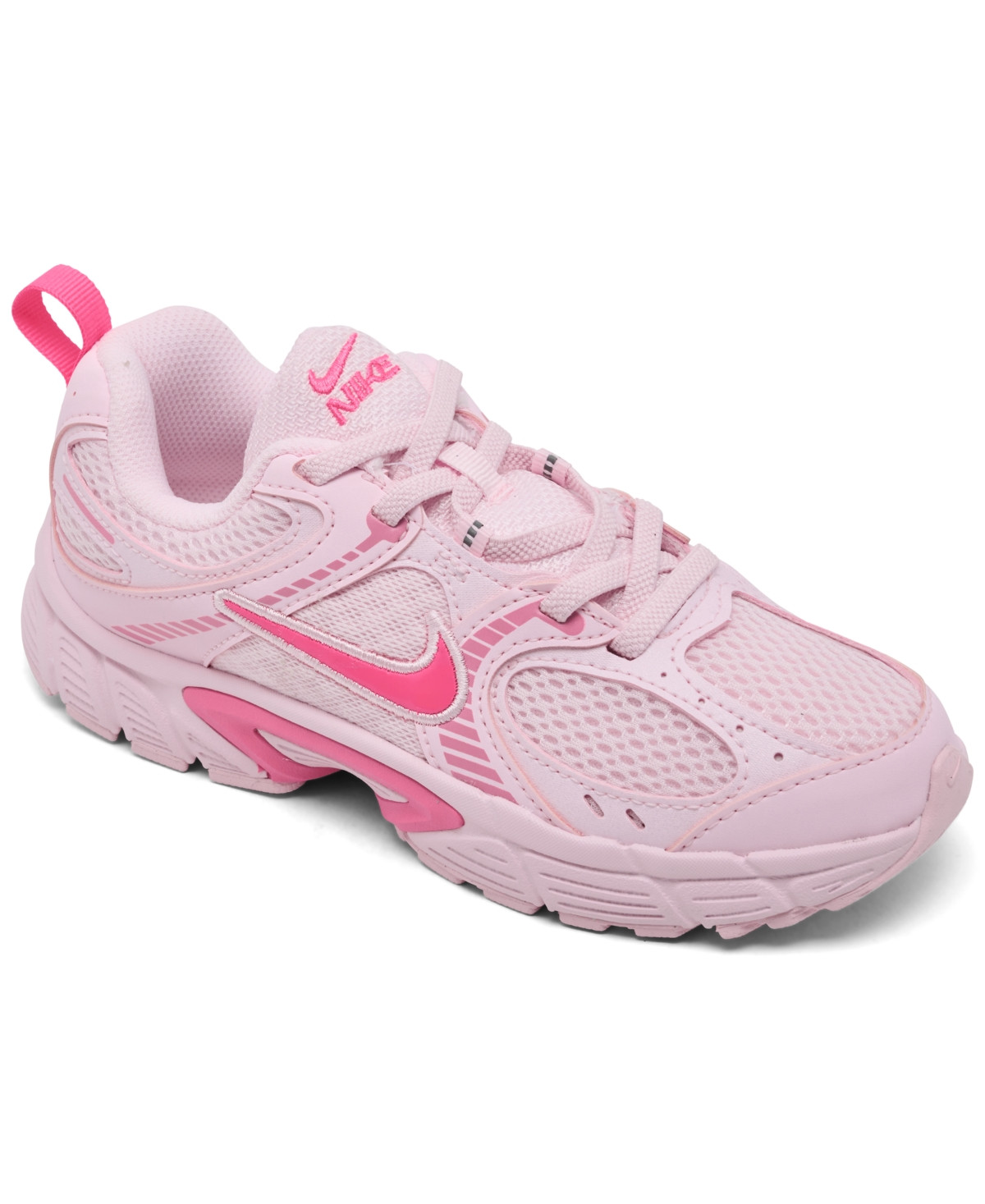 Nike Little Kids V5 Rnr Casual Sneakers from Finish Line - Pink | Macy's