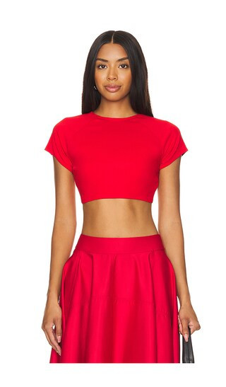 Azeeza Aura Top in Red. - size XS | Revolve Clothing (Global)