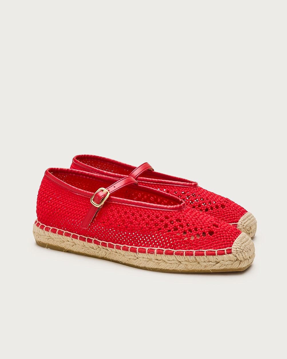 Made-in-Spain Sophie Mary Jane espadrilles with crochet | J. Crew US