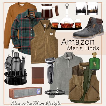 Amazon Mens finds and fashion! Mens sweaters flannels, and vests! Mens gift ideas and boots, wallet, and accessories! 

#LTKmens #LTKunder50 #LTKsalealert