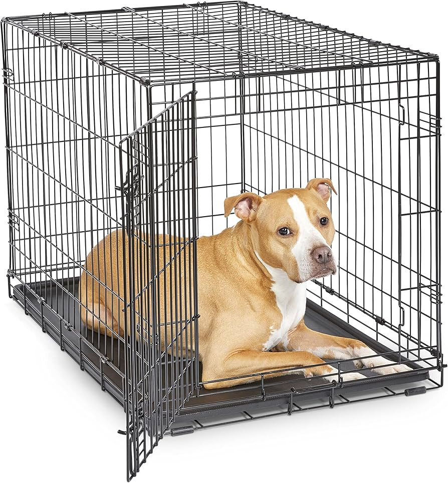 MidWest Homes for Pets Newly Enhanced Single & Double Door New World Dog Crate, Includes Leak-Pro... | Amazon (US)