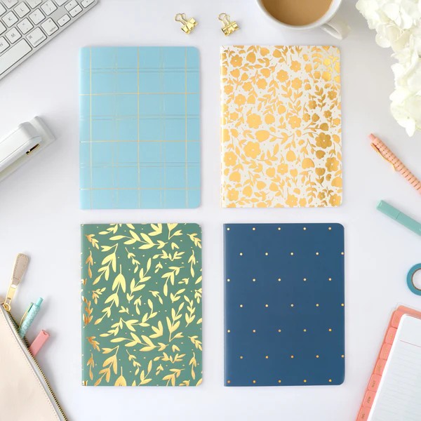 Blank Journal Pack (Set of 4) | Passionate Penny Pincher Shop