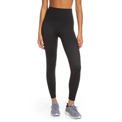 SPANX® SPANXshape™ Booty Boost® 7/8 Leggings in Deep Azure at Nordstrom, Size Small | Nordstrom