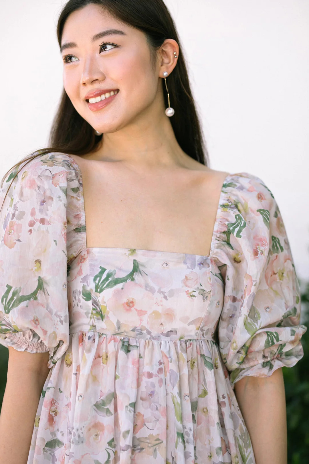 Dove Babydoll Maxi Dress | Morning Lavender