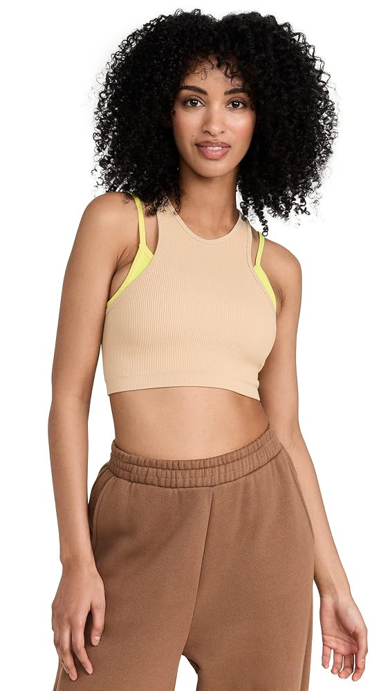 Free People Women's Free Throw Double Lay Cami Tee | Amazon (US)