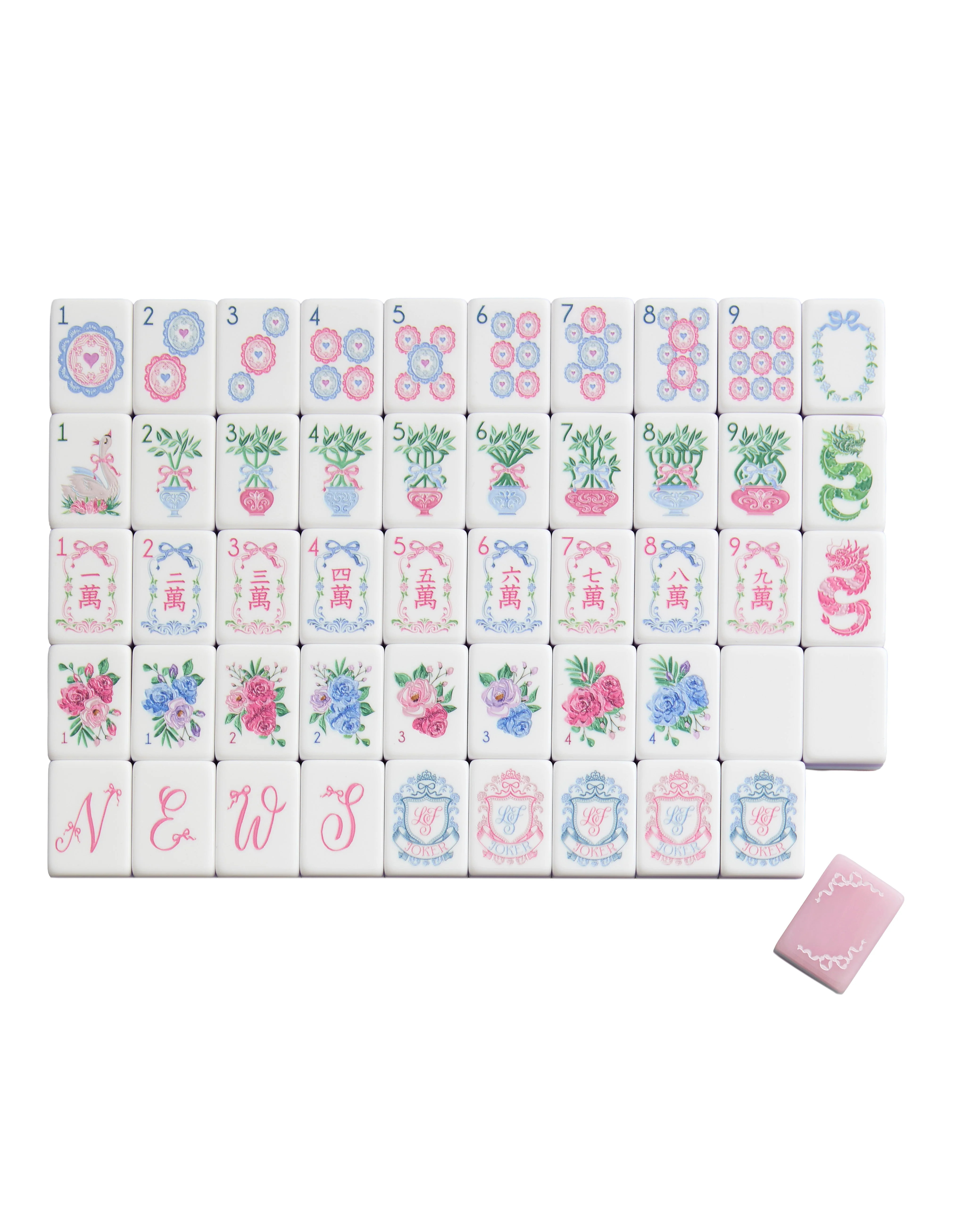 LSF Coquette Mahjong Tiles | Oh My Mahjong