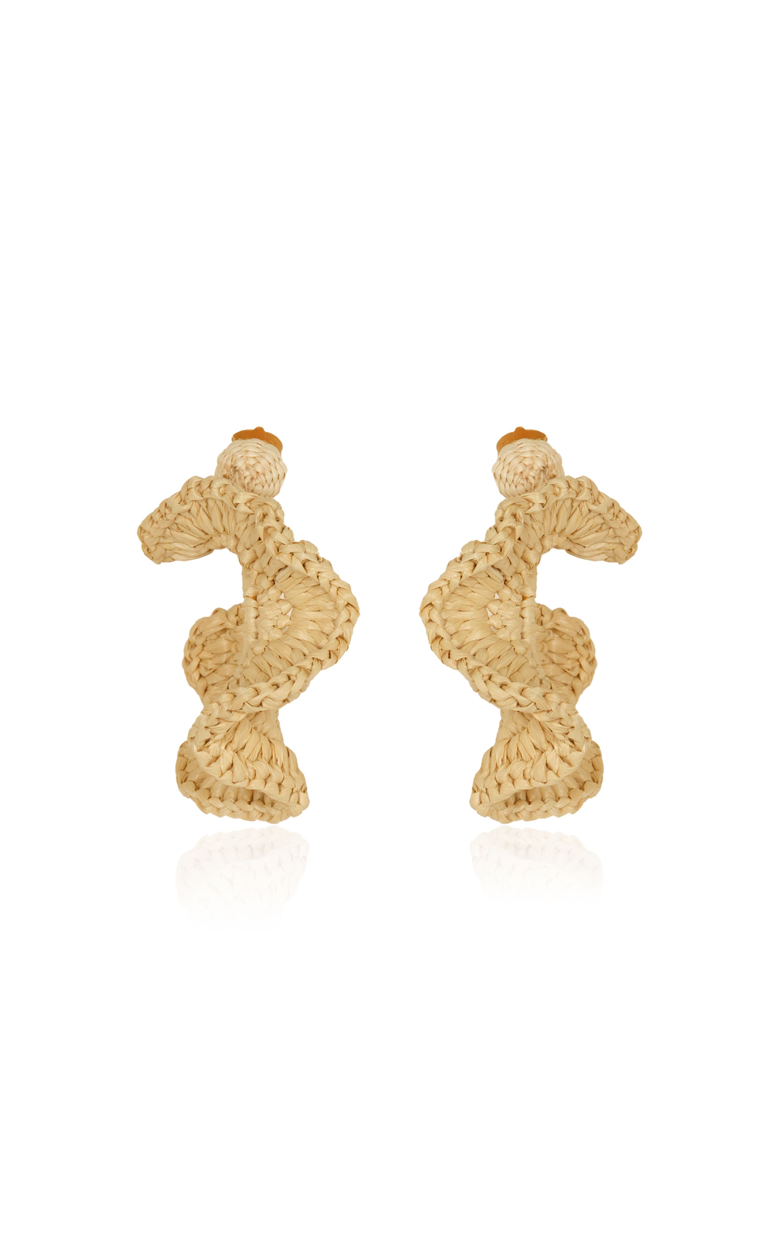 Dance Elements Crocheted Palm Earrings | Moda Operandi (Global)