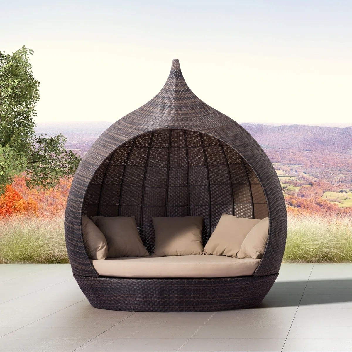 ✨ Heirloom Luxury Collection ✨ 
Crafted for longevity | Investment pieces ($1,500+)

Mentally escape to Bali in this resort-style relaxation oasis. The 85.4’’ Wide Curved Wicker Patio Daybed with Cushions creates a luxurious outdoor retreat where comfort and style come together beautifully. Its sweeping curved silhouette and plush cushions make it the perfect destination for sunny afternoons and relaxing evenings. ON SALE and under $3,600.

Keywords:

* curved wicker daybed
* patio daybed
* outdoor daybed
* wicker outdoor furniture
* luxury patio furniture
* curved outdoor lounge
* backyard oasis
* poolside furniture
* outdoor relaxation furniture
* resort style furniture
* garden daybed
* outdoor lounge bed
* coastal patio décor
* luxury outdoor seating
* patio lounging furniture
* backyard retreat
* outdoor entertaining furniture
* modern outdoor living

#LTKSaleAlert #LTKHome #LTKSeasonal