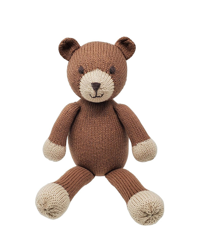 Melange Collection Knit Cotton Teddy Bear - Ages 0+ | Bloomingdale's (US)