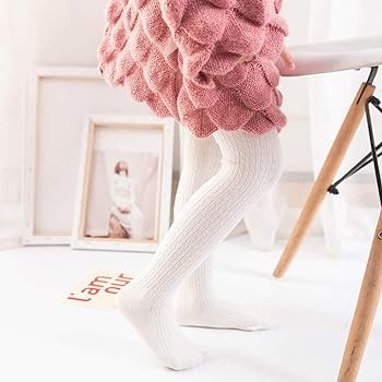 EPEIUS Baby Girl Tights Thick Cable Knit Leggings Seamless Cotton Toddler Girls Stockings School ... | Amazon (US)