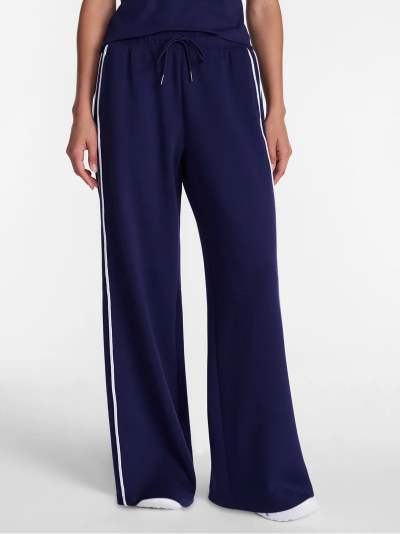 Avia Women's Pique Knit Track Pants, 31" Inseam, Sizes XS-XXXL | Walmart (US)
