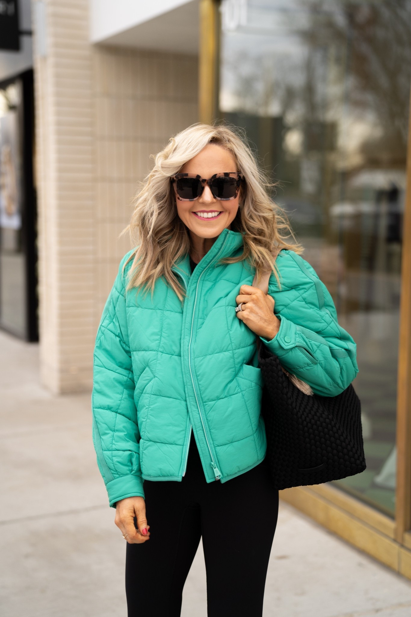 Shut my jacket today and get $100 to shop later!! comes in 20+ colors and runs TTS/wearing XS • 

#LTKGiftGuide #LTKHoliday