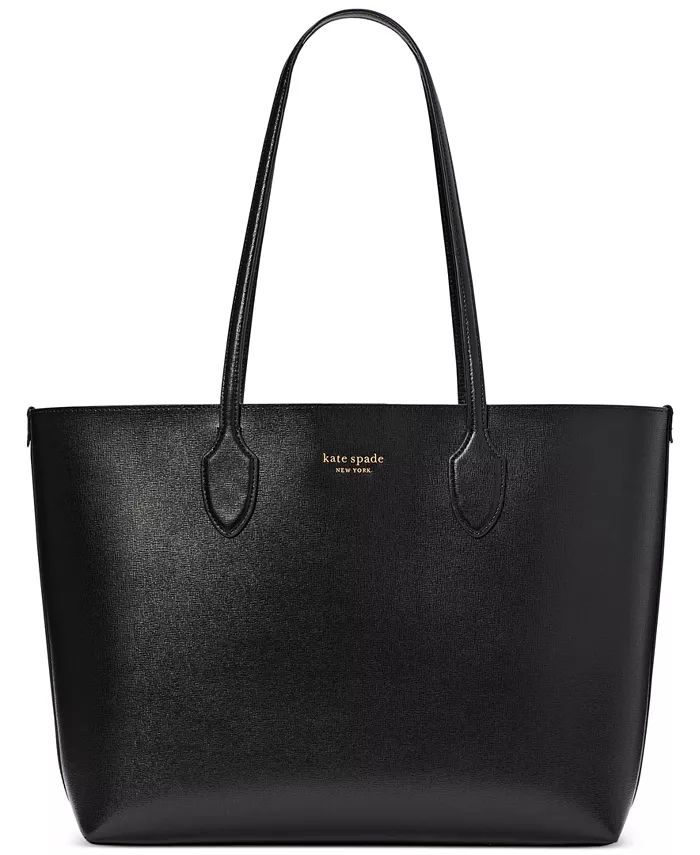 Bleecker Saffiano Leather Large Tote | Macy's