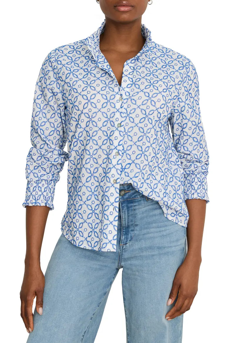 Embroidered Tile Shirt (Women) | Nordstrom | Nordstrom