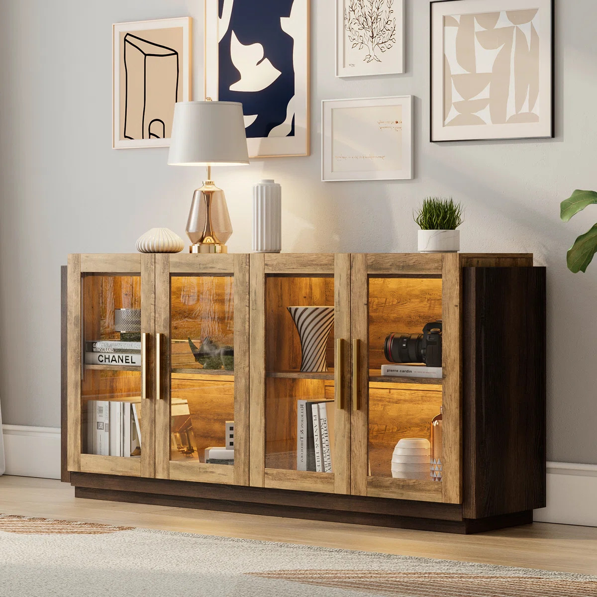 Ainez Unfinished Accent Cabinet | Wayfair North America