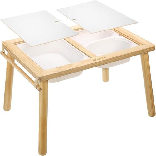 wingyz Kids Table for Play Study Dining Toys Storage, Sensory Tables for Toddler, Activity Table with Storage Bins Birthday Gifts for Boys and Girls | Amazon (US)