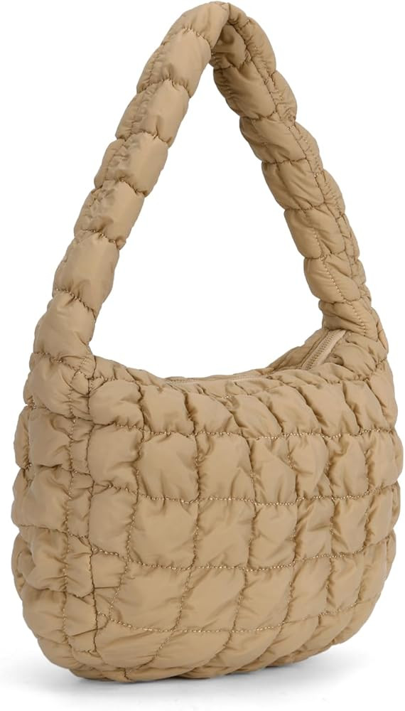 YFGBCX Quilted Tote Bag for Women Puffer Bag Quilted Bag Lightweight Puffy Tote Bag Quilted Paddi... | Amazon (US)