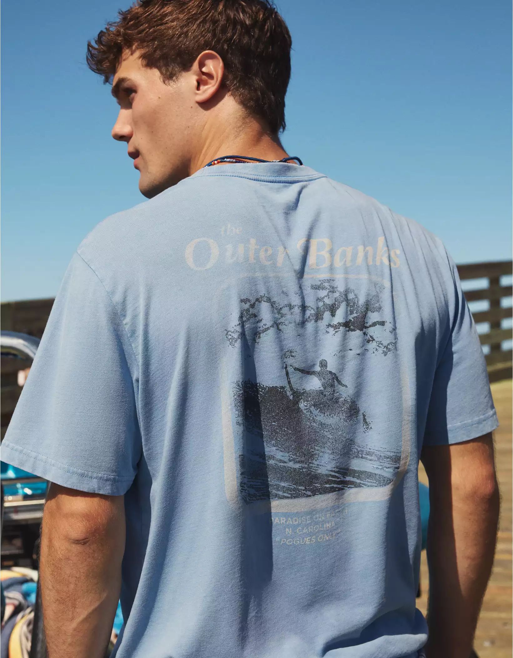 AE x Outer Banks Graphic T-Shirt | American Eagle Outfitters (US & CA)