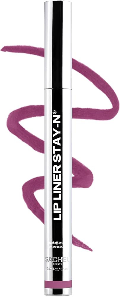 Sacheu Lip Liner STAY-N Peel Off Lip Stain \u2014 Long Lasting Waterproof Lip Tint with Hyaluroni... | Amazon (US)