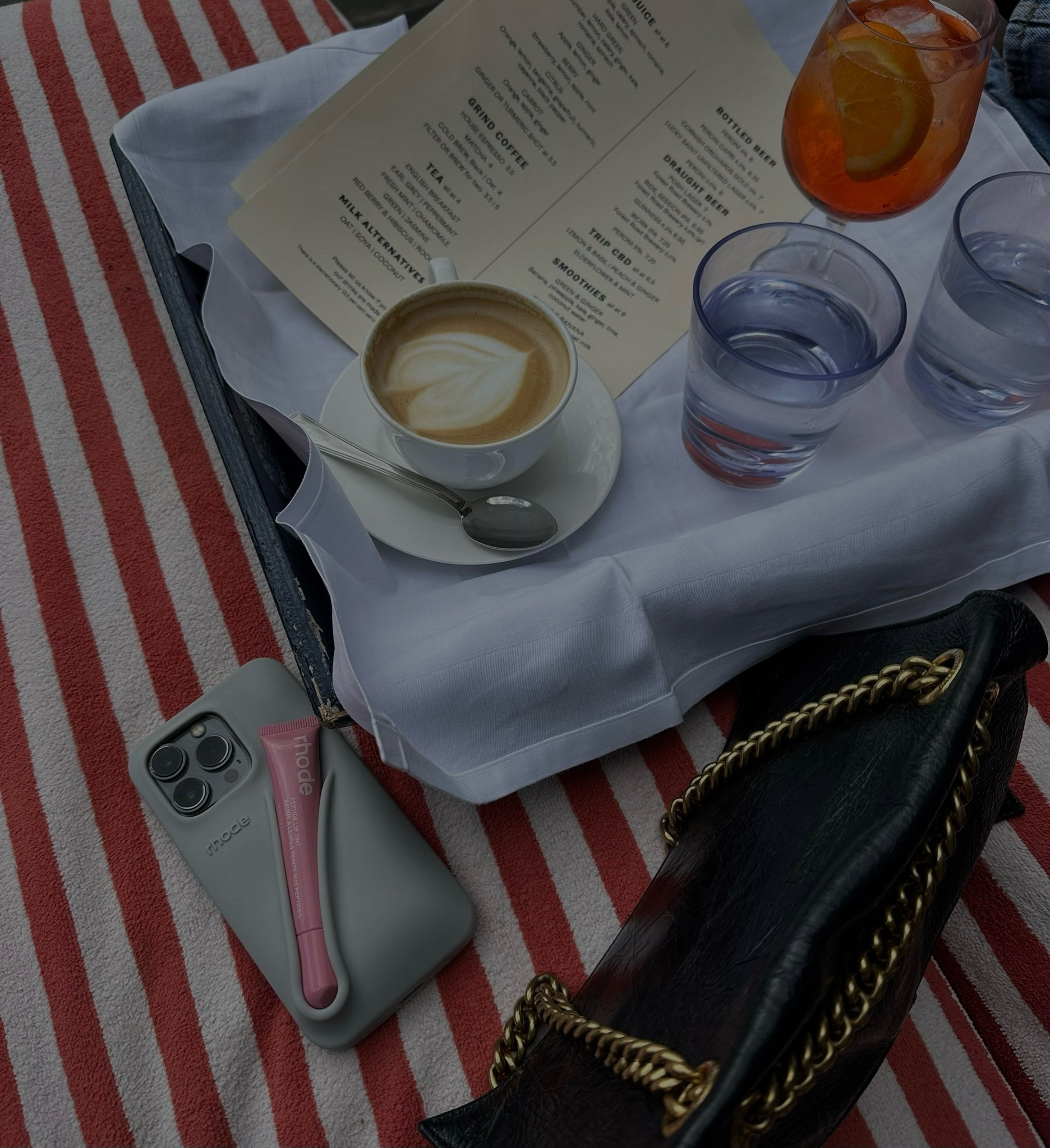 Balenciaga bag, Rhode case, Rhode lip balm 

#LTKeurope #LTKstyletip #LTKbeauty