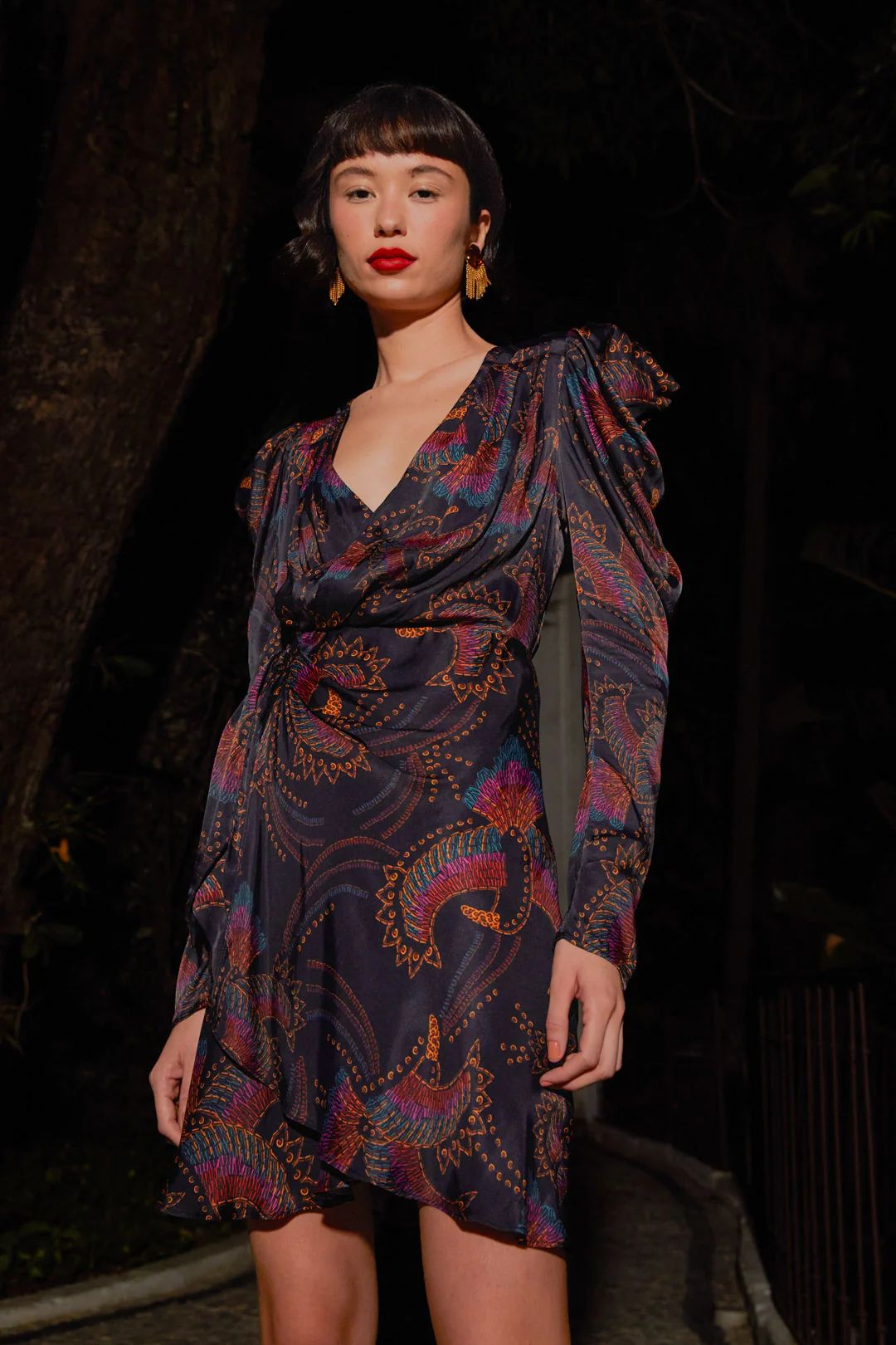 Sequin Toucans Mini Dress | FarmRio