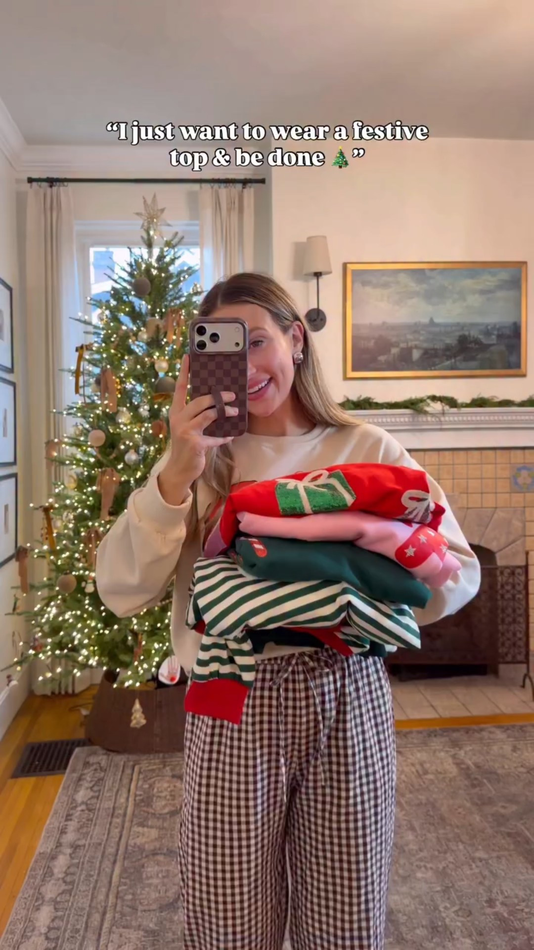 Comment ‘MERRY’ for 🔗s!!!! 

Sometimes it’s just easier to throw on a festive top & call or a day 👏🏻

#christmassweater #amazonchristmasfinds #festivetops #christmas #momsatchristmas #momof3 #cozyszn #christmasstyle #christmasoutfitideas #merrychristmas