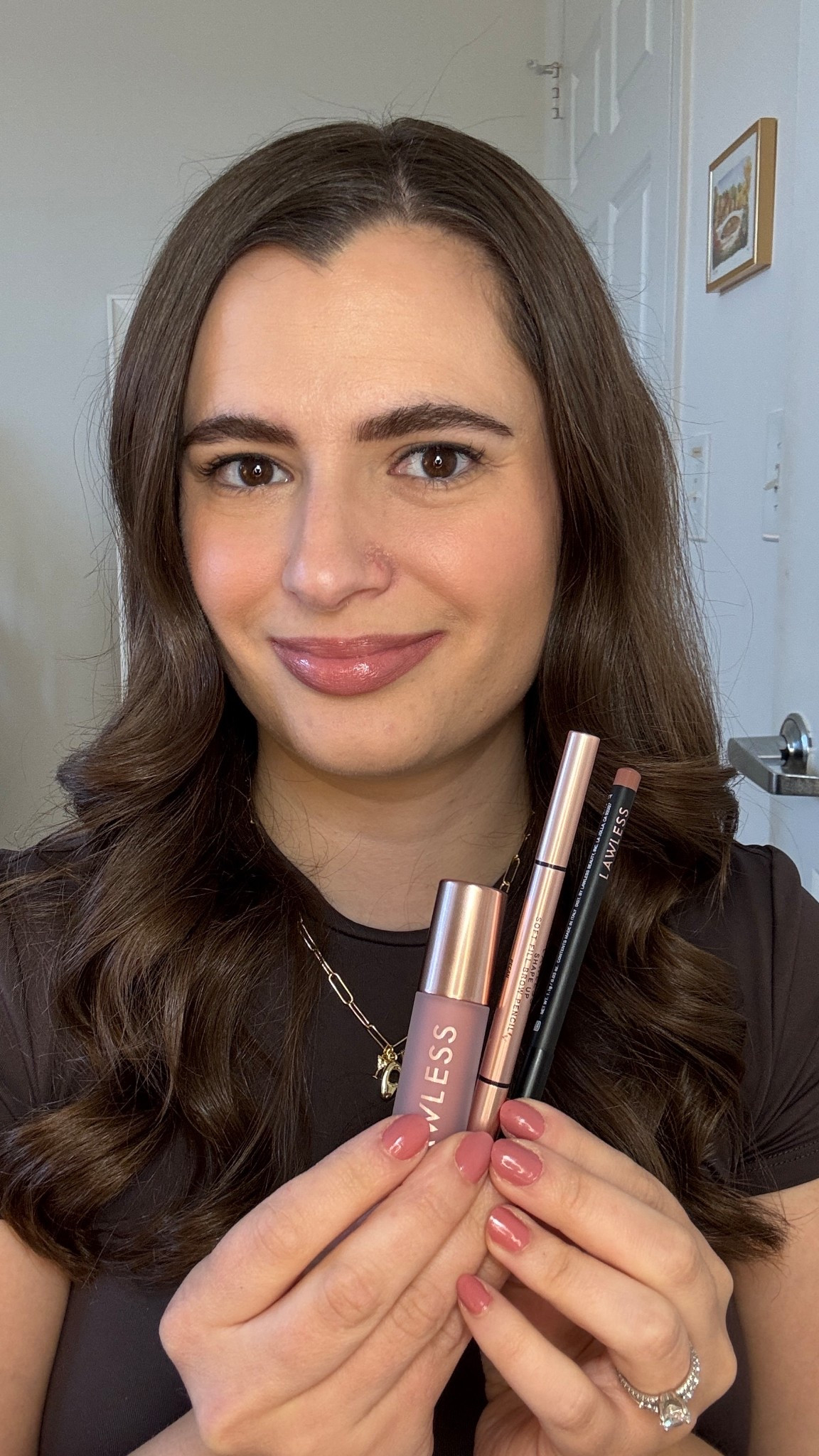 First time trying Lawless beauty! 💋🍓 let’s finish my makeup and test some of their products together. Here is what I used: 

Shape Up Brow Pencil in Pecan
Forget the Filler Liner in Nude Honey
Forget the Filler Lip Plumping Line Smoothing Gloss in Strawberry Shortcake

What do you think? Have you tried Lawless yet? 


#LTKBeauty #LTKFindsUnder100