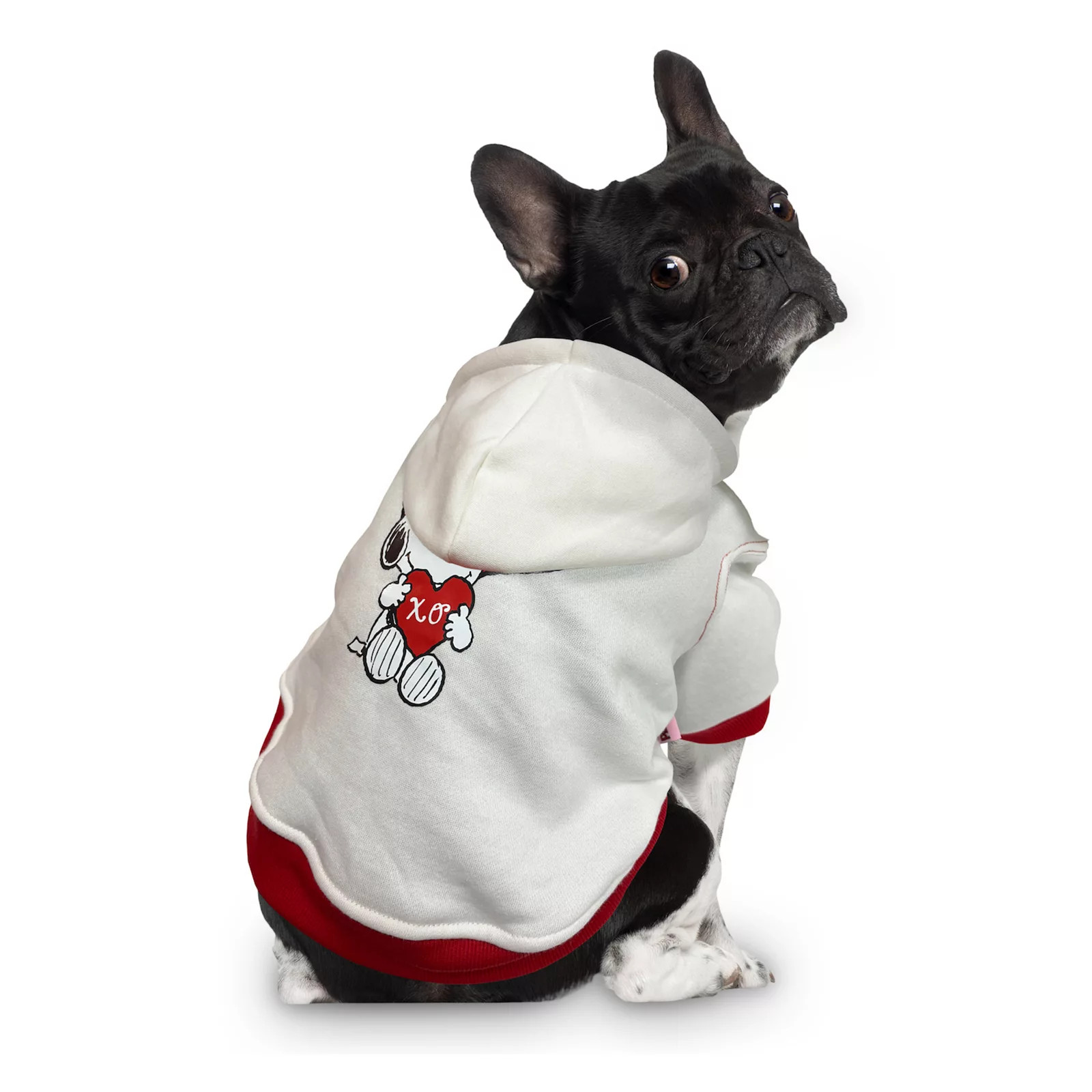 Peanuts XO Snoopy Woodstock Hearts Pet Hoodie | Kohl's