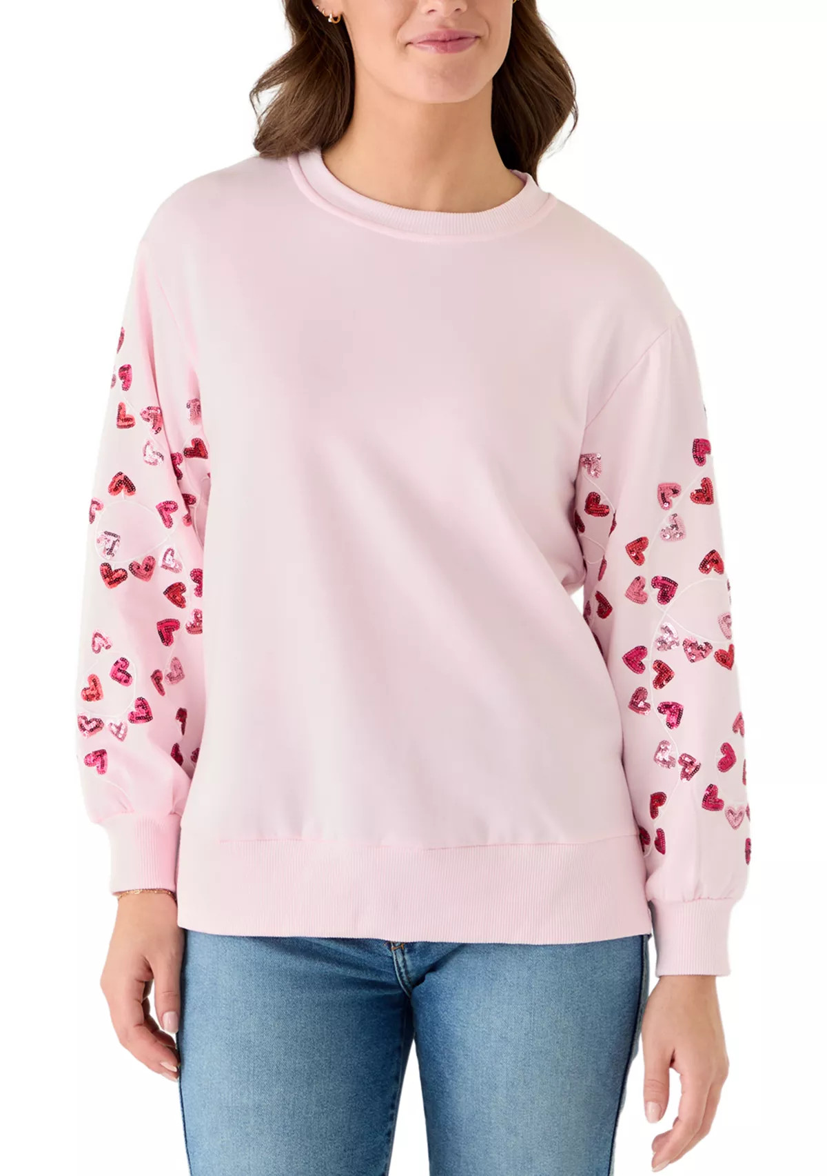Pine ProperWomen's Heart Lights Lakelyn Sweatshirt | Belk