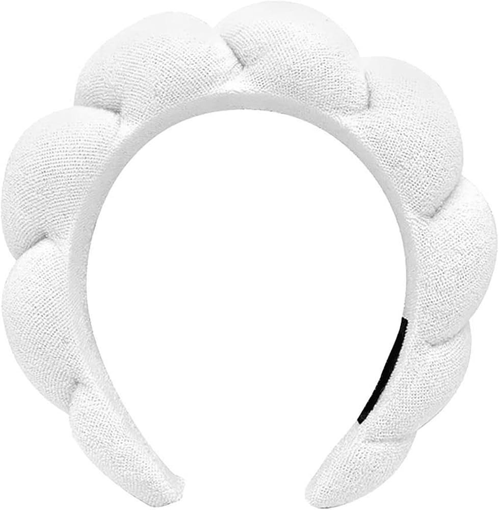 Spa Terry Cloth Headbands for Women - Sponge Face Washing and Hair Accessories for Makeup Removal... | Amazon (US)