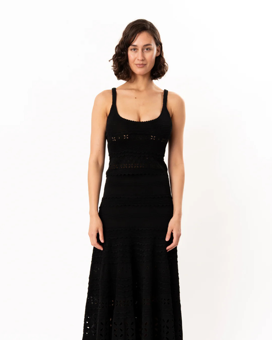 ESME EYELET KNIT CAMISOLE | FEBE Clothing