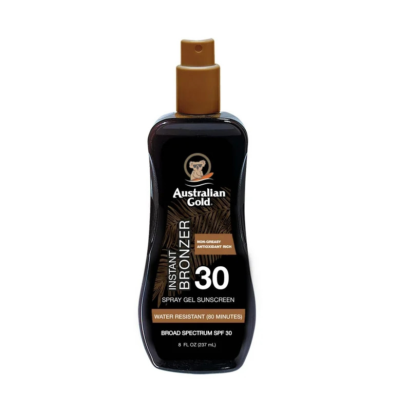 Australian Gold Spray Gel Bronzer SPF 30, 8 fl. oz - Walmart.com | Walmart (US)