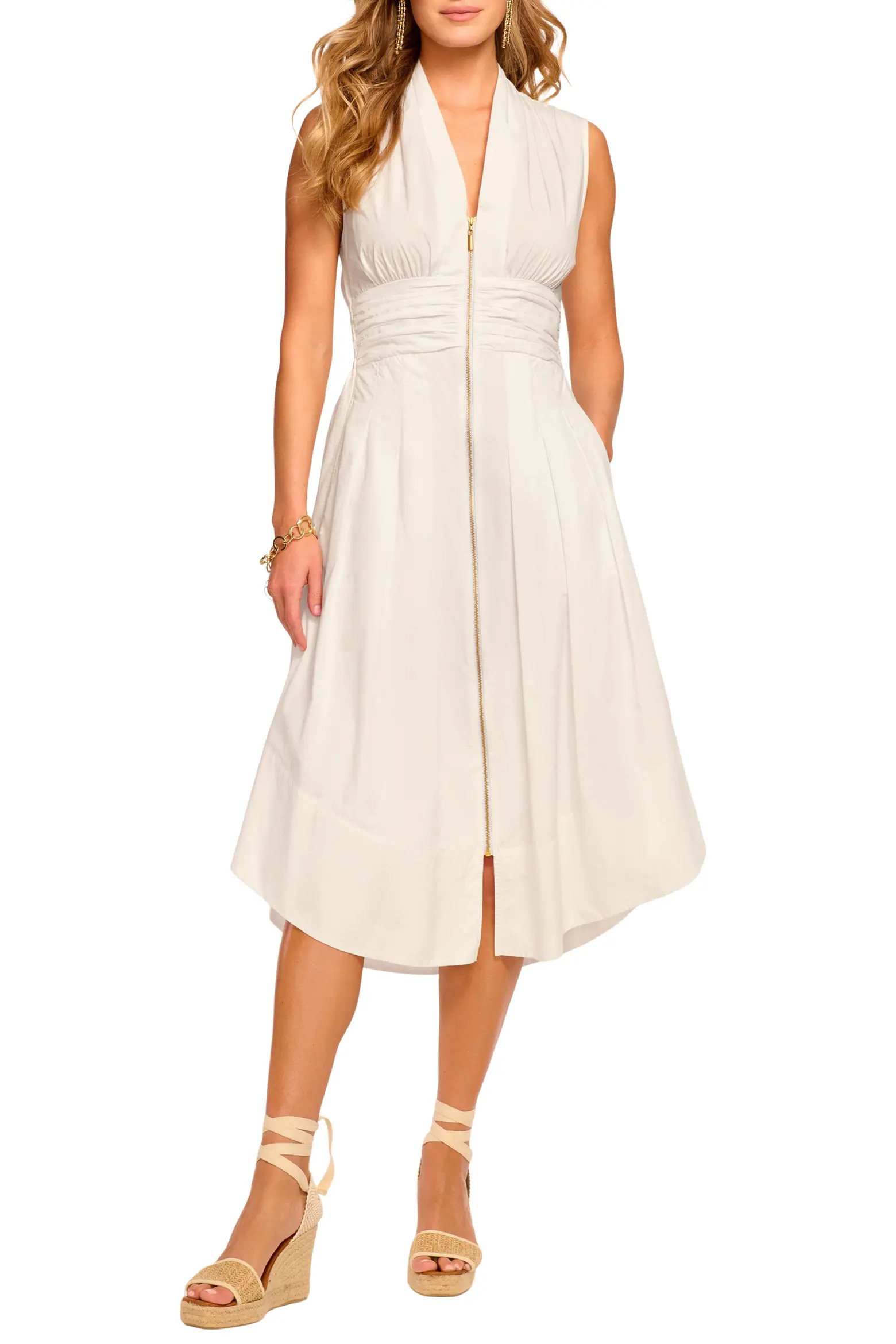 Meg Cotton Blend Sleeveless Dress (Women) | Nordstromrack | Nordstrom Rack