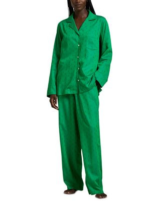 Polo Ralph Lauren Long Sleeve Pajama Set  | Bloomingdale's Women | Bloomingdale's (US)
