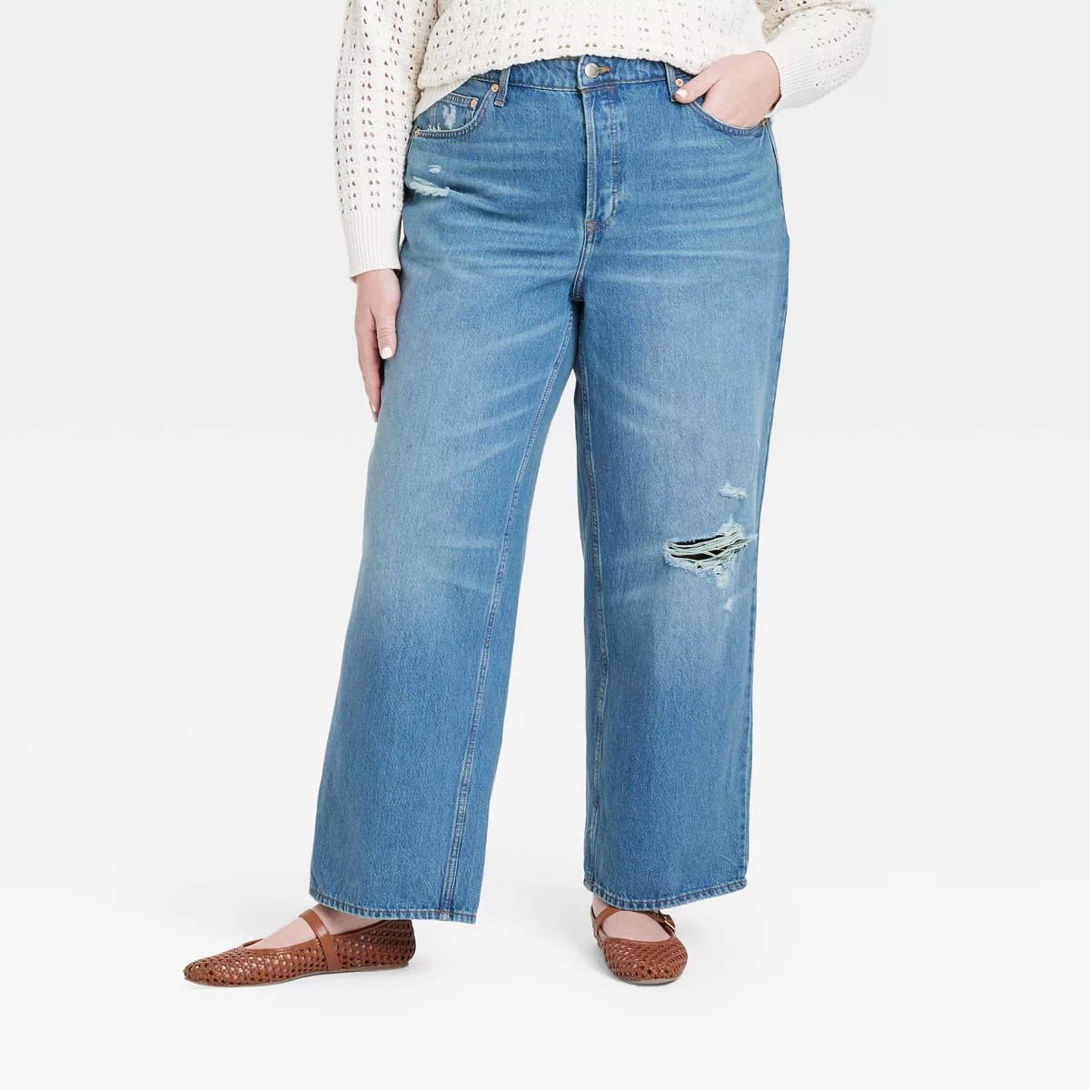 Women's Mid-Rise 90's Baggy Jeans - Universal Thread™ | Target