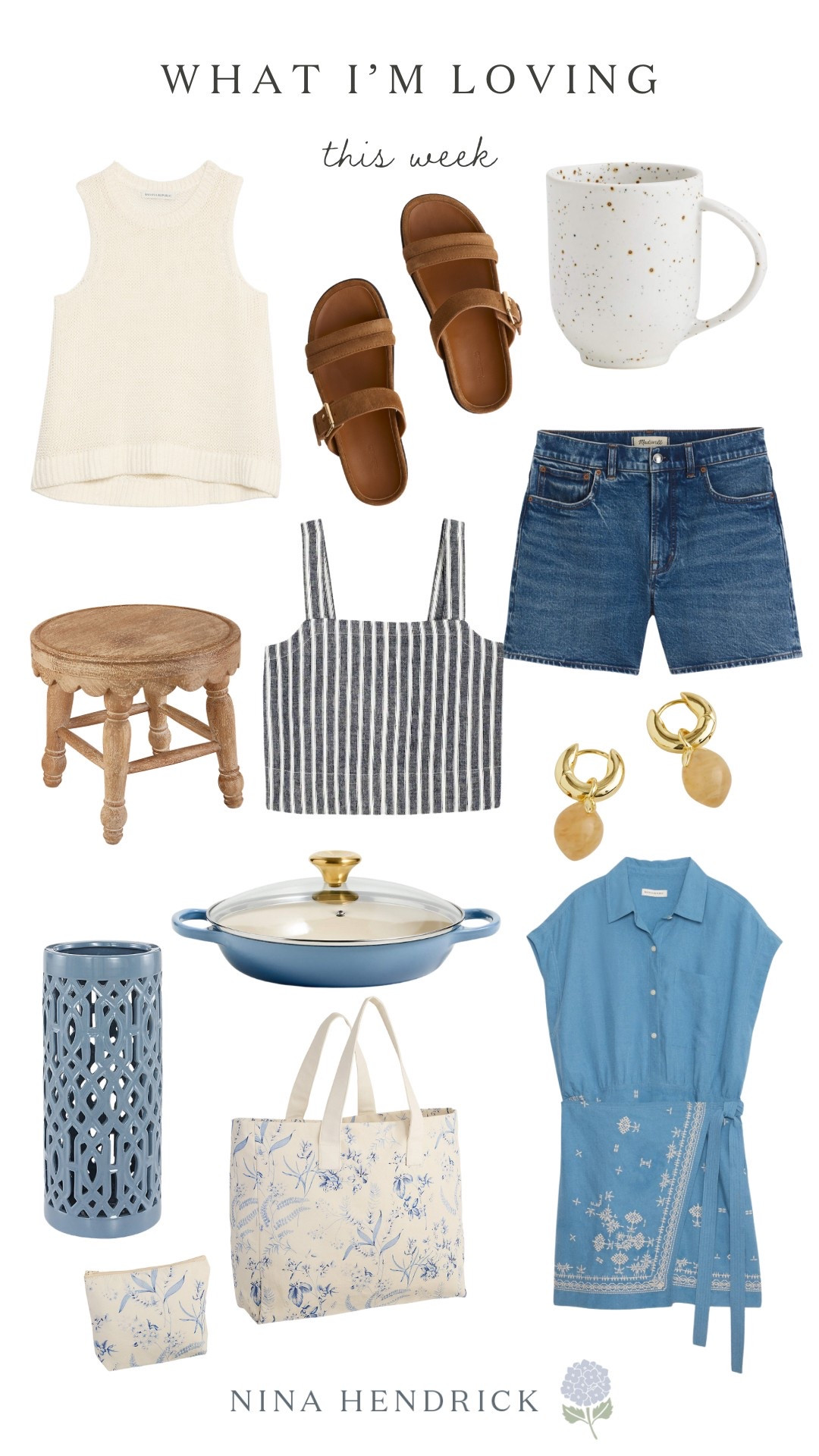 What I’m loving this week from banana republic, madewell, crate & barrel, and Ballard designs 

#LTKHome #LTKStyleTip #LTKxMadewell
