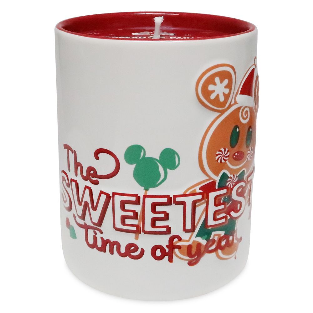Mickey Mouse Gingerbread Scented Holiday Candle | Disney Store