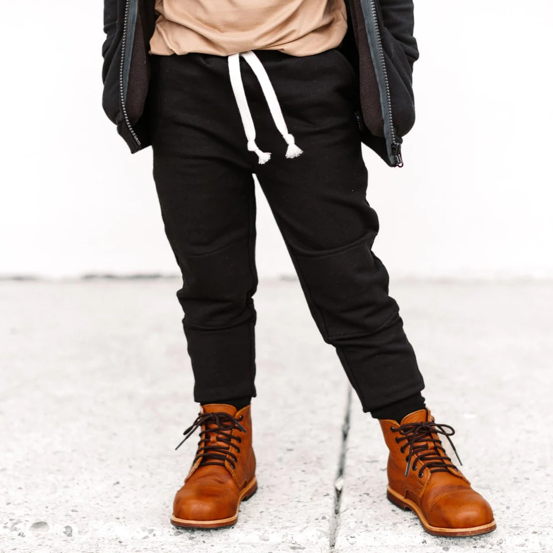 JOGGERS- Midnight Bamboo French Terry | millie + roo